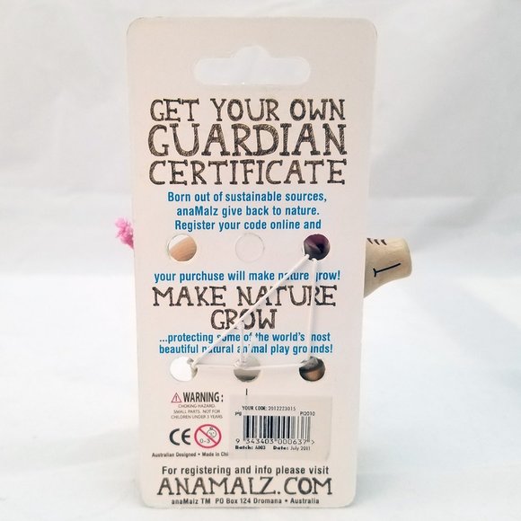 New Anamalz Pig Wooden Toy for Ages 3+ | PI2010 - Picture 2 of 2